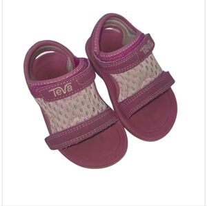 Teva Kids Psycho Pink Water Sandal Size 6